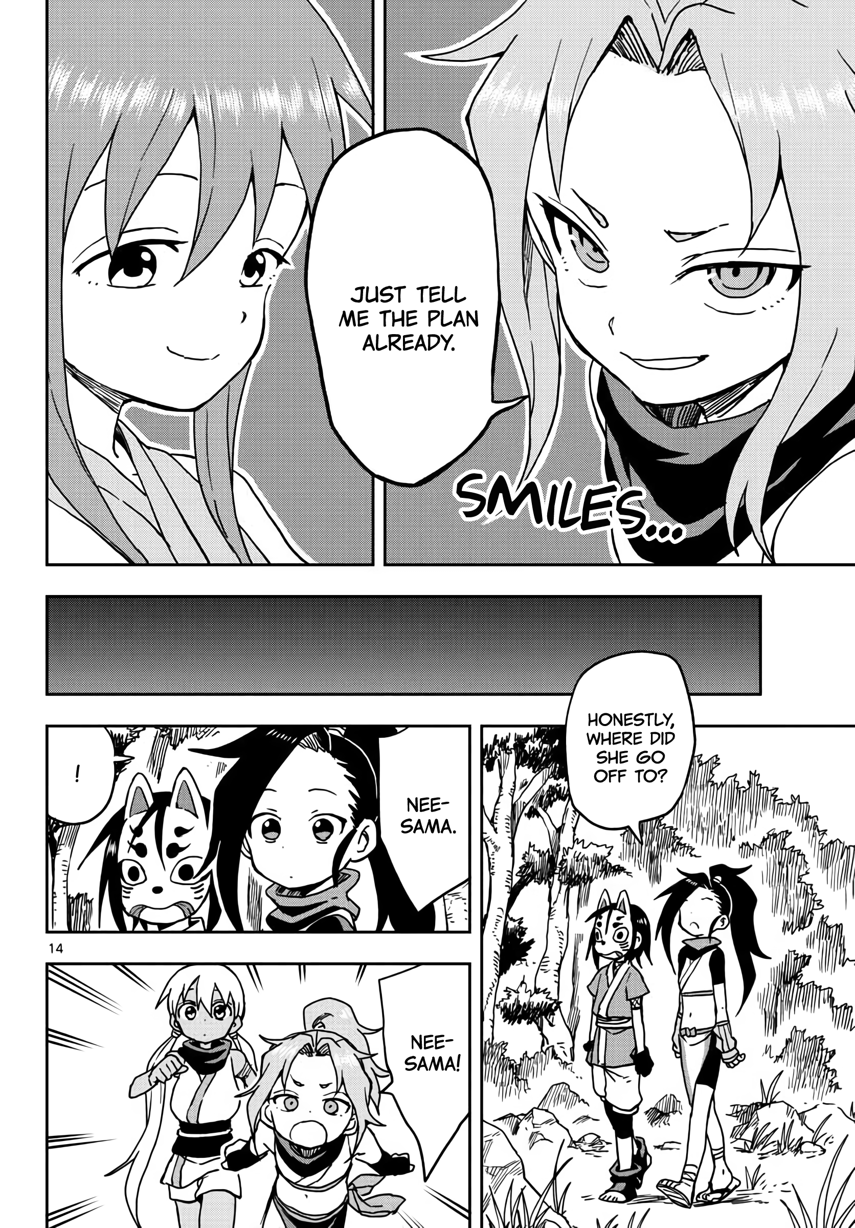 Kunoichi Tsubaki no Mune no Uchi Chapter 17 14